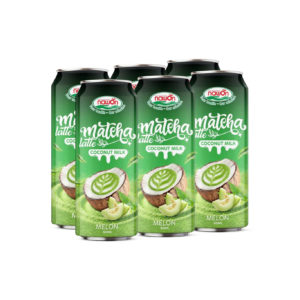 can 500ml 16 9 fl oz fresh coconut milk matcha latte clean melon flavor smooth cooling mouthfeel (3)