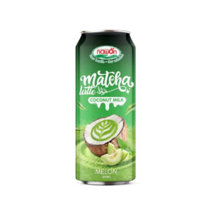 can 500ml 16 9 fl oz fresh coconut milk matcha latte clean melon flavor smooth cooling mouthfeel