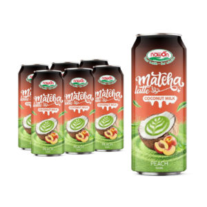 can 500ml 16 9 fl oz silky coconut milk matcha latte delicate peach notes light fragrant sweetness (2)