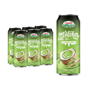 can 500ml 16 9 fl oz smooth matcha latte made with 100 percent coconut milk clean creamy taste gentle matcha aroma (2)