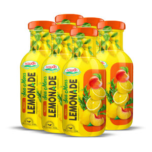 glass bottle 355ml 12 01 fl oz sea moss lemonade juicy peach sweetness light herbal lift (2)