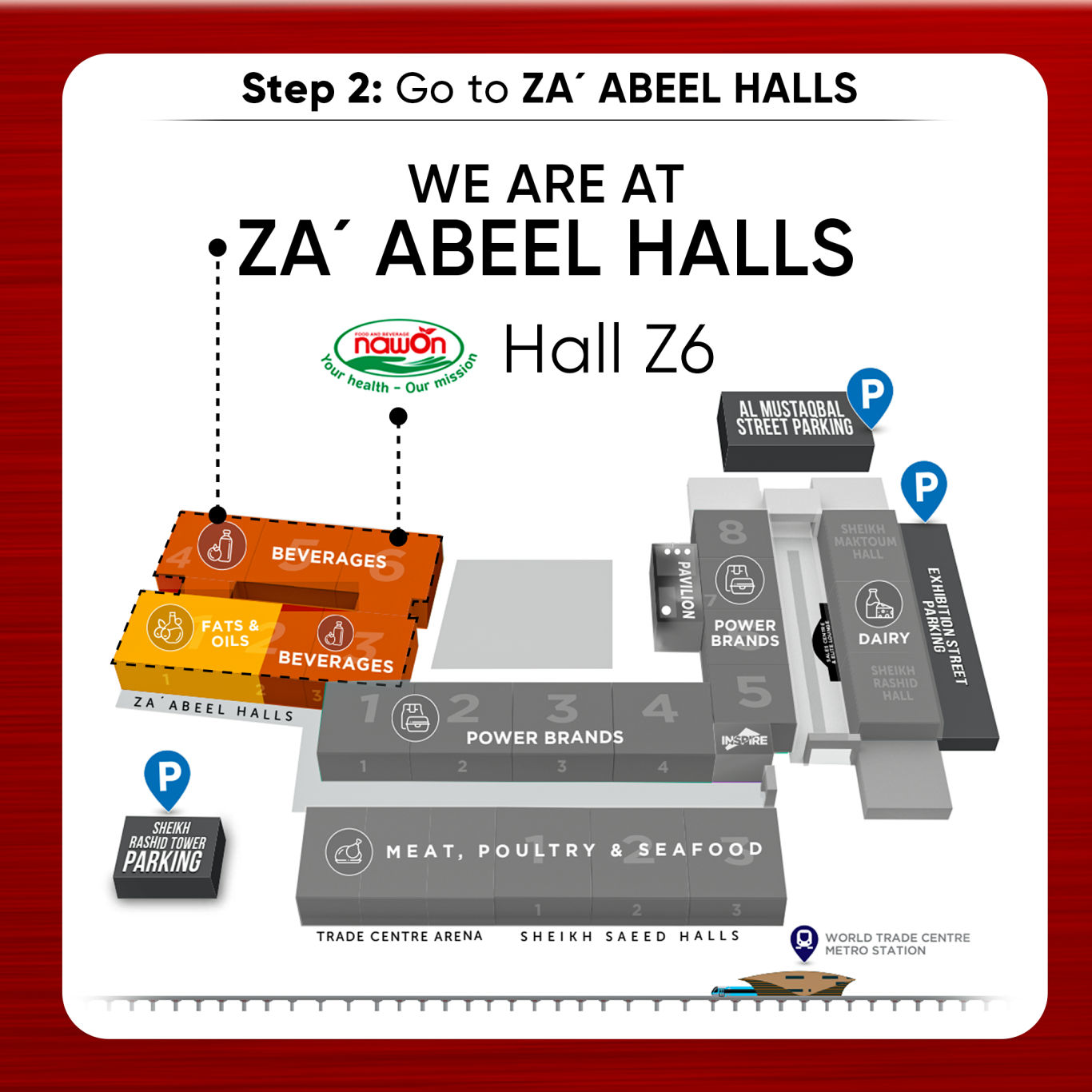 Step 2: Navigate Hall