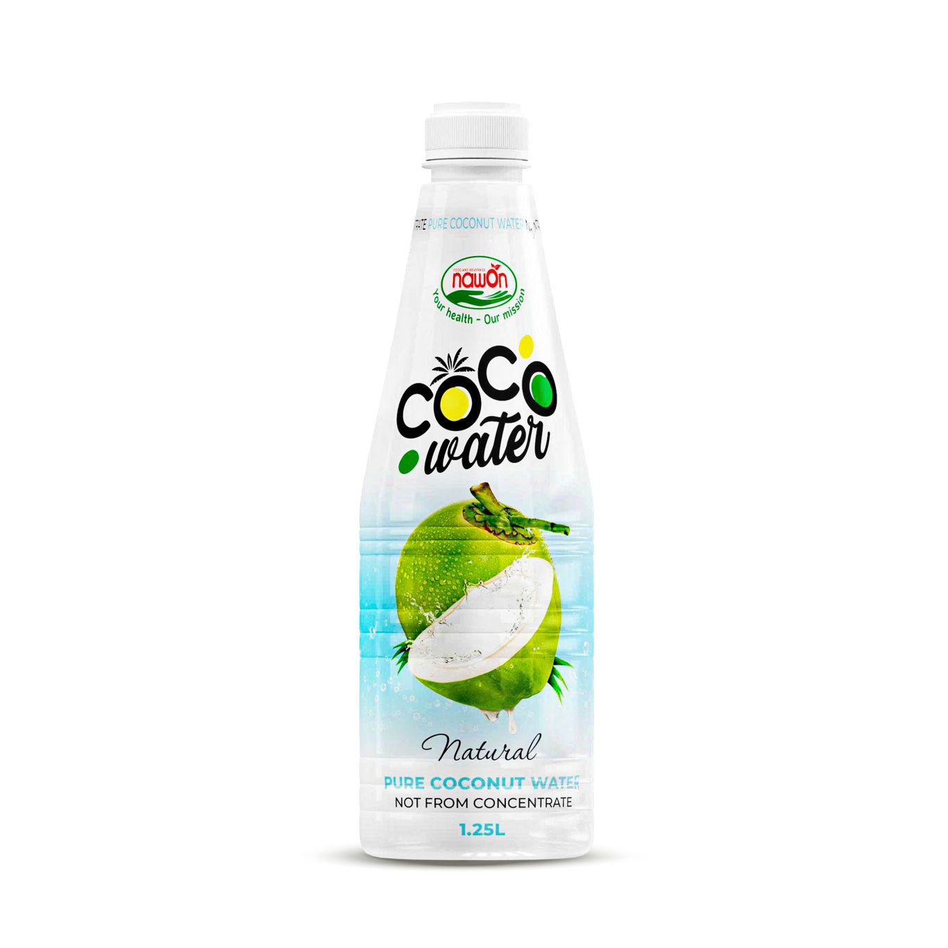 pp bottle 1250ml 42 3 fl oz natural coconut water made by nature fresh pure and healthy