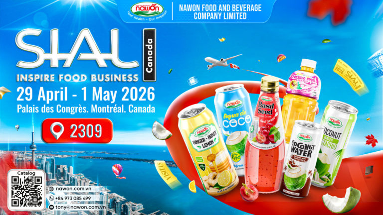 Meet Nawon at SIAL Canada 2026: Discover Premium Vietnamese Beverages at Booth 2309