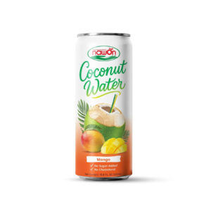Mango Coconut Water Delivers Ripe Fruit Character With A Gentle Coconut Base