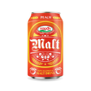 Peach Malt Drink Combines Soft Fruit Notes With Smooth Malt For Enjoyment
