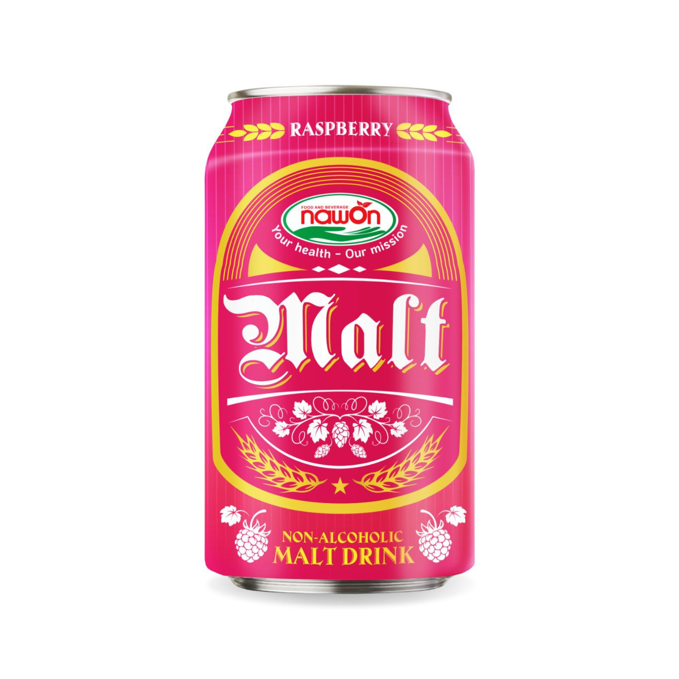 Raspberry Malt Drink Offers Bright Berry Character With Smooth Body And Freshness