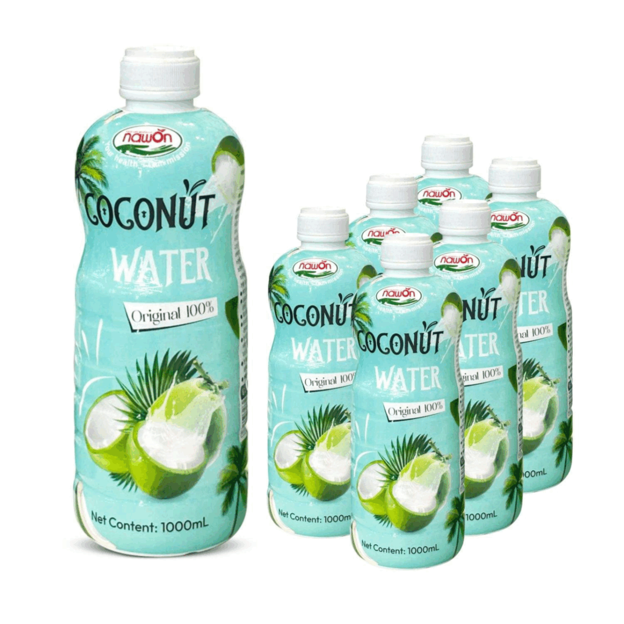 Organic Young Green Coconut Water Natural Electrolytes Hydration Drink (2)