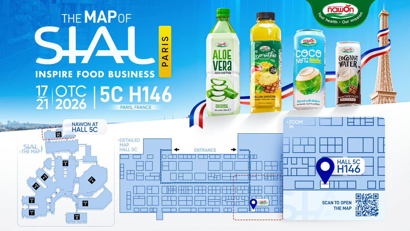5 coconut water innovations nawon is bringing to sial paris 2026 booth 5c h146 5 coconut water innovations nawon is bringing to sial paris 2026 booth 5c h146