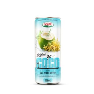 can 320ml 10 82 fl oz original coconut water infused with irish sea moss nawon