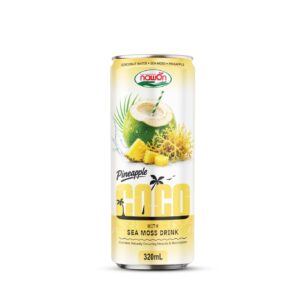 can 320ml 10 82 fl oz pineapple coconut water infused with irish sea moss nawon