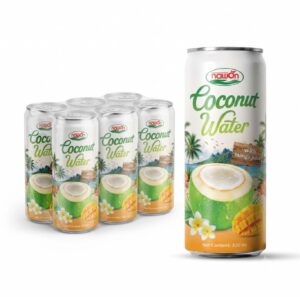 can 320ml 10 82 fl oz smooth coconut water paired with ripe mango for a luscious naturally sweet tropical experience nawon