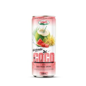 can 320ml 10 82 fl oz watermelon coconut water infused with irish sea moss nawon